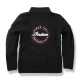 Indian Zip Thru Fleece uomo logo schiena