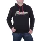 Pullover uomo cappuccio logo Indian motorcycle