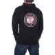 Pullover uomo cappuccio logo Indian motorcycle tondo