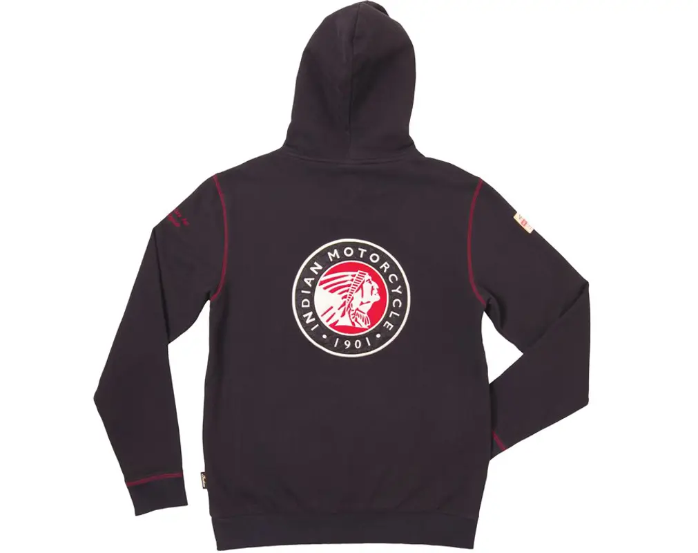 Pullover uomo con cappuccio Indian motorcycle