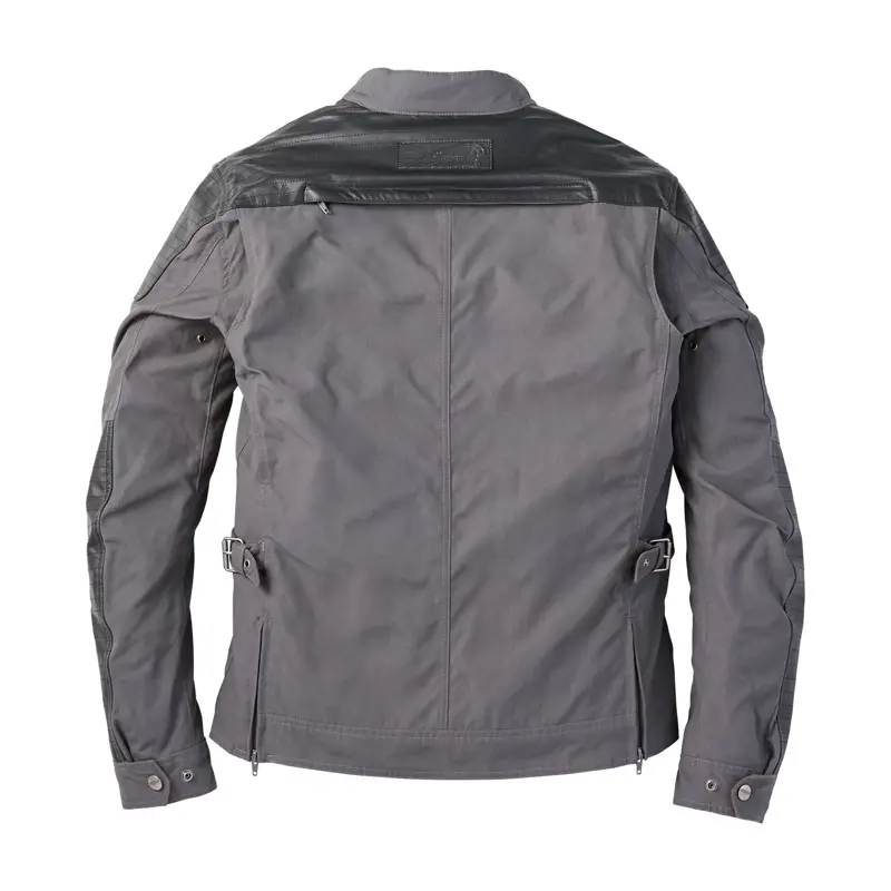 Montana Jacket uomo Indian Motorcycle retro grigio