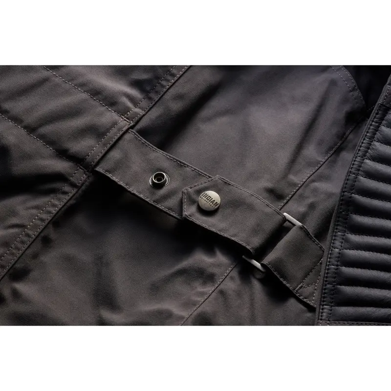 Indian Motorcycle Textile Idaho Jacket Donna, Grigio - regolazione