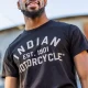 Indian Motorcycle Est. 1901 T-Shirt, Black - dettaglio stampa