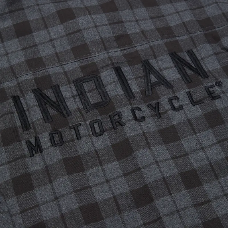 Chicago Plaid Shirt - logo schiena