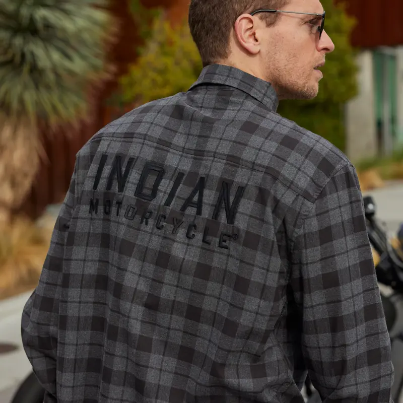 Chicago Plaid Shirt - indossata | schiena