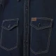 Heritage Denim Shirt uomo, Navy | Logo tasca