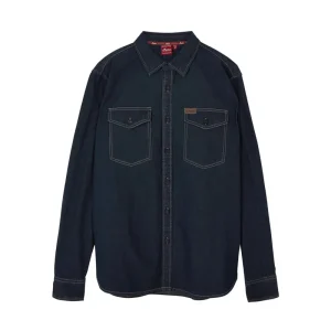 Heritage Denim Shirt uomo, Navy