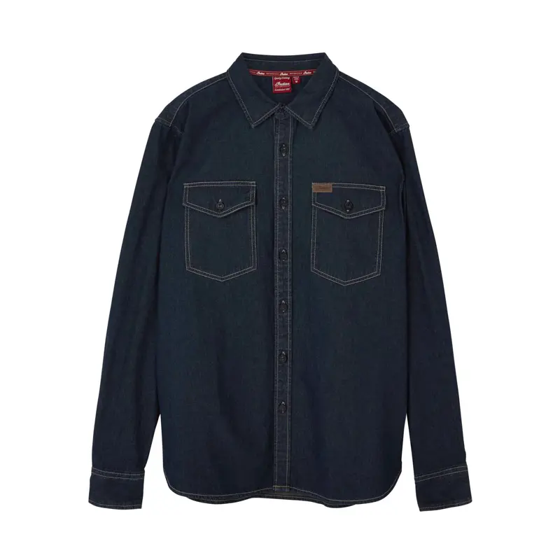 Heritage Denim Shirt uomo, Navy