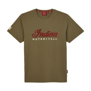 2 Color Script T-Shirt - Logo Indian Motorcycle Davanti