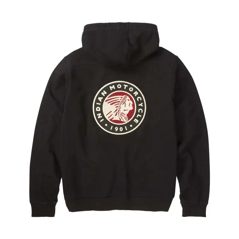 Applique Headdress Hoodie - Logo Dietro