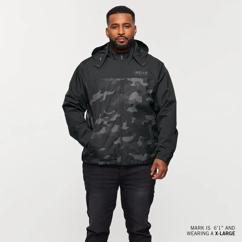 Casual Camo Jacket - Indossata