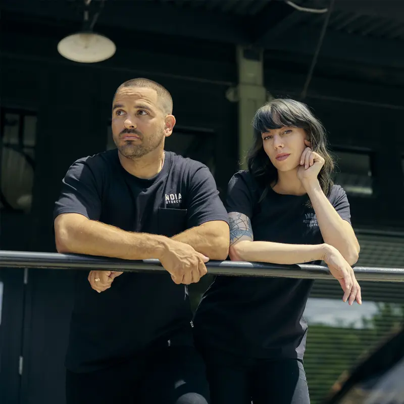 Circle T-Shirt - Indossata