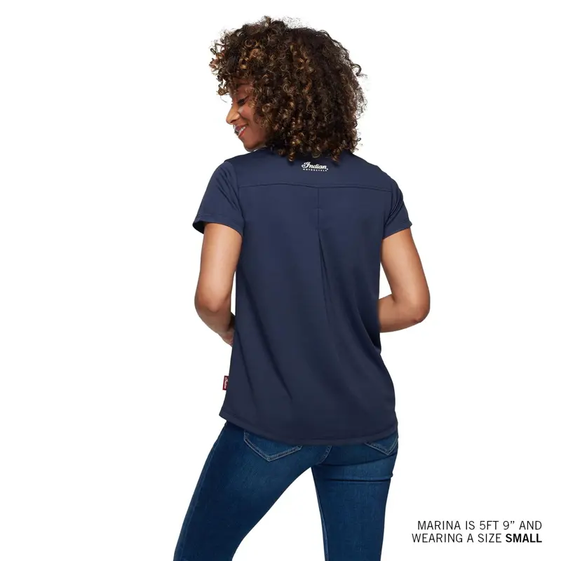 Established Back Pleat T-Shirt - Taglia S