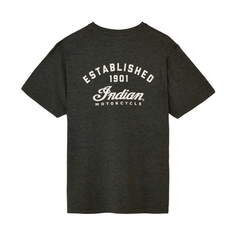 Established Script Athlete T-Shirt - Logo Davanti