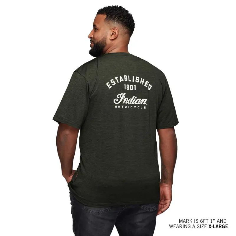 Established Script Athlete T-Shirt - Taglia XL