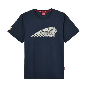 Faded Headdress T-Shirt - Logo Indian Motorcycle Davanti