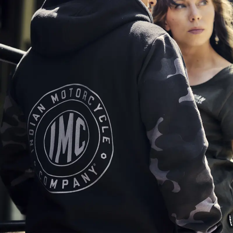 IMC Camo Hoodie - Dettaglio Logo Dietro