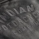 Leather Beckman Riding Jacket with Removable Lining - Dettaglio Logo Indian Motorcycle