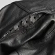 Leather Beckman Riding Jacket with Removable Lining - Dettaglio Zip