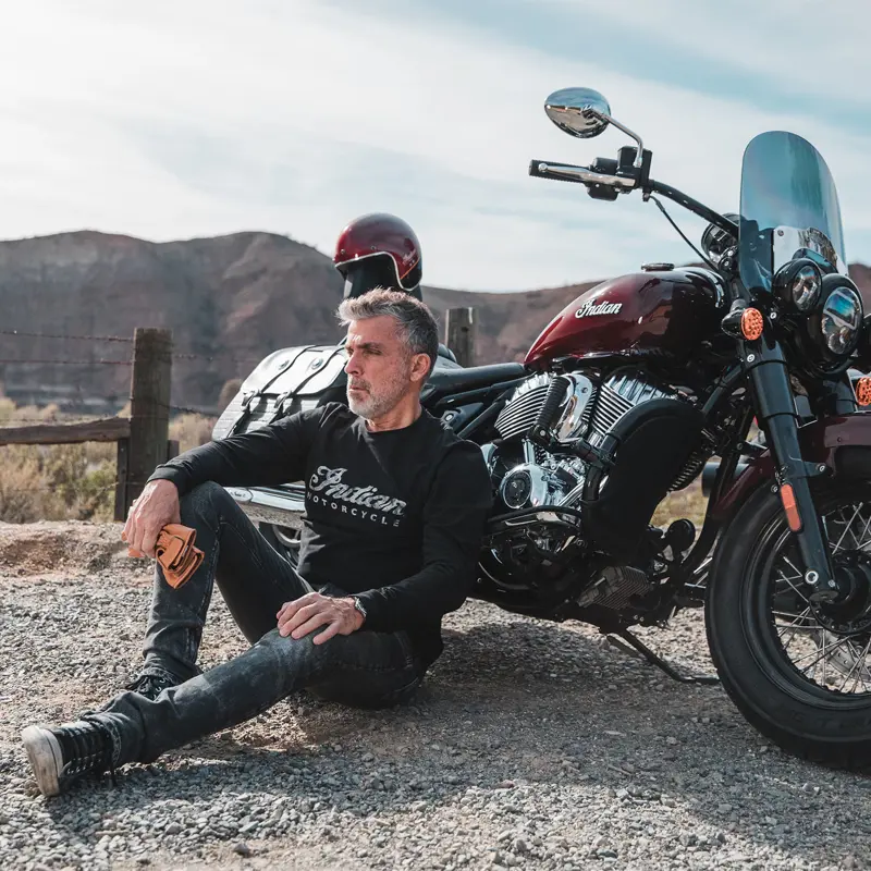 Long Sleeve Script Logo T-Shirt - Indossata