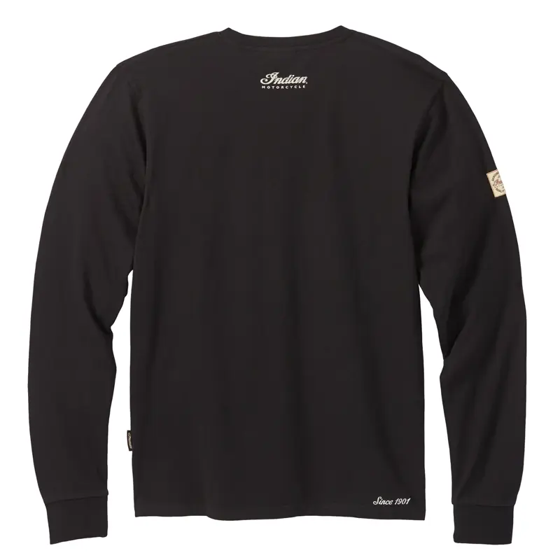 Long Sleeve Script Logo T-Shirt - Logo Schiena