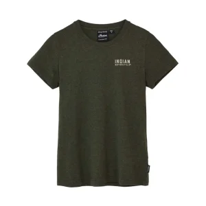 Marl Crew Neck T-Shirt - Logo Davanti