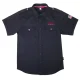 Men's Short-Sleeve Casual Shirt, Black