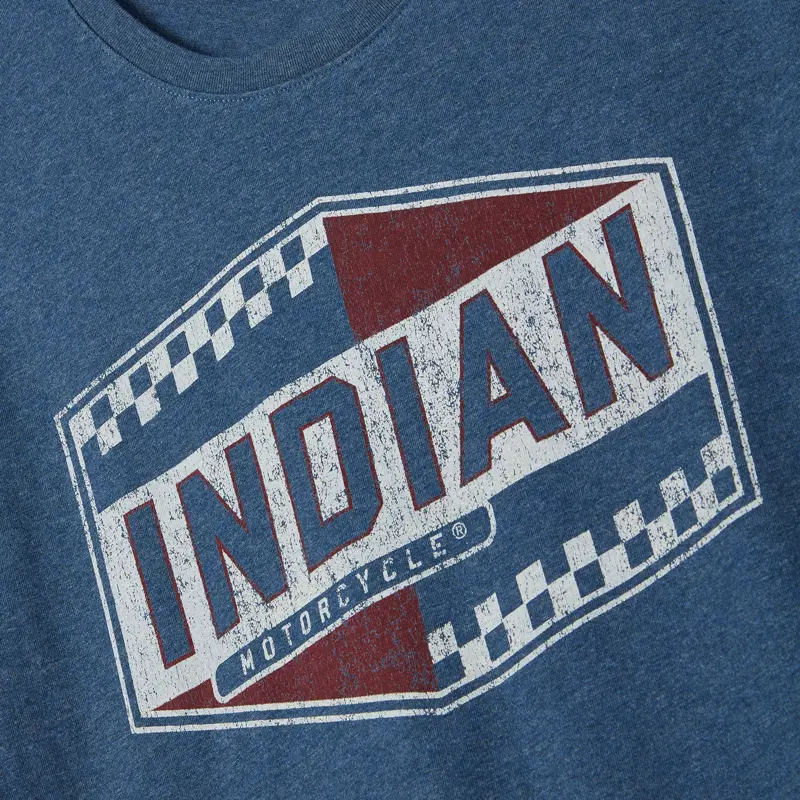 Racing Graphic T-Shirt - Dettaglio Logo Indian