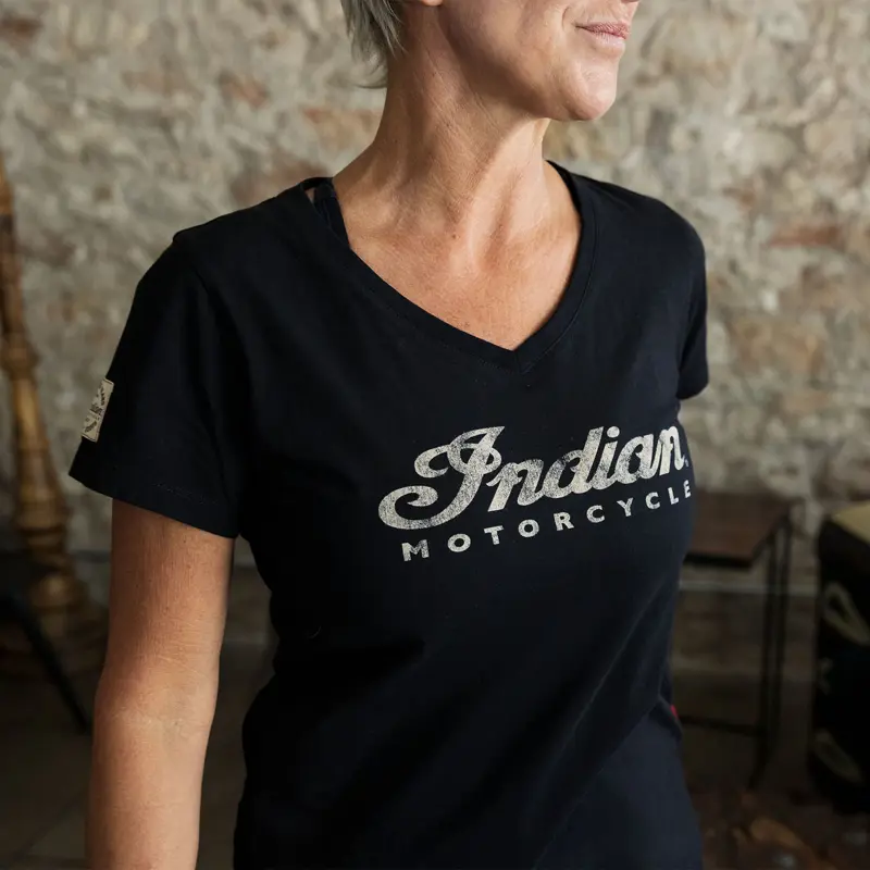 Script Logo T-Shirt - Logo Indian Motorcycle