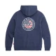 USA Flag Hoodie - Logo Dietro