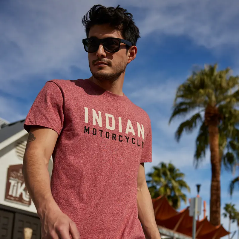 Watercolor Logo T-Shirt - Indossata