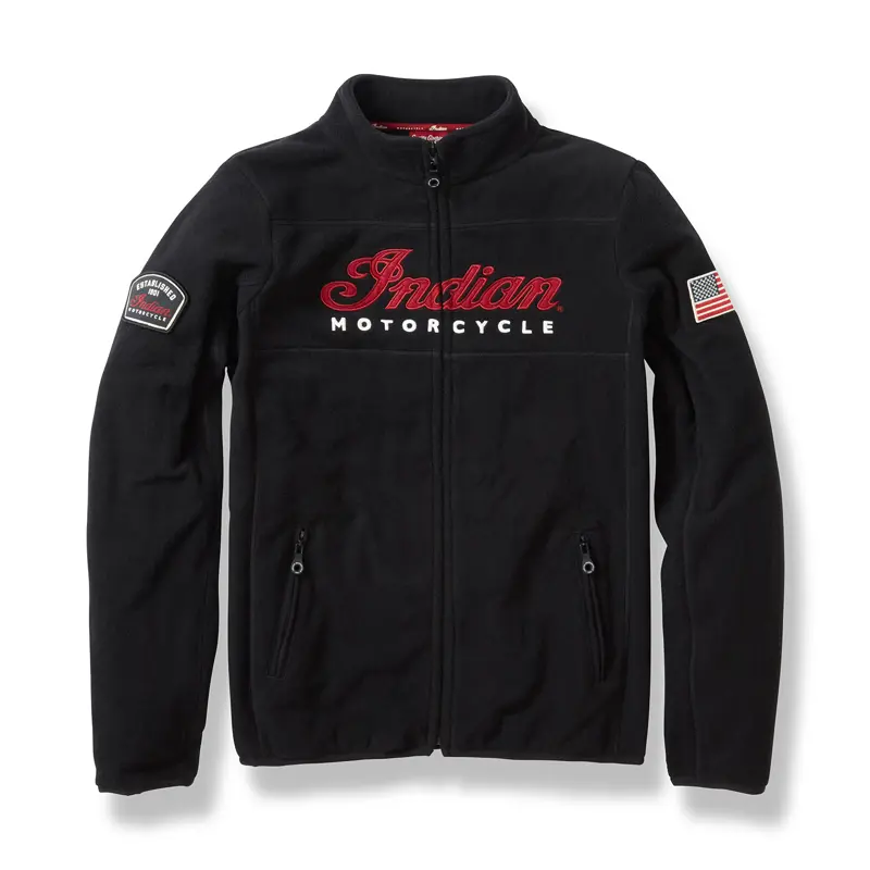 Zip Thru Fleece - Logo Davanti