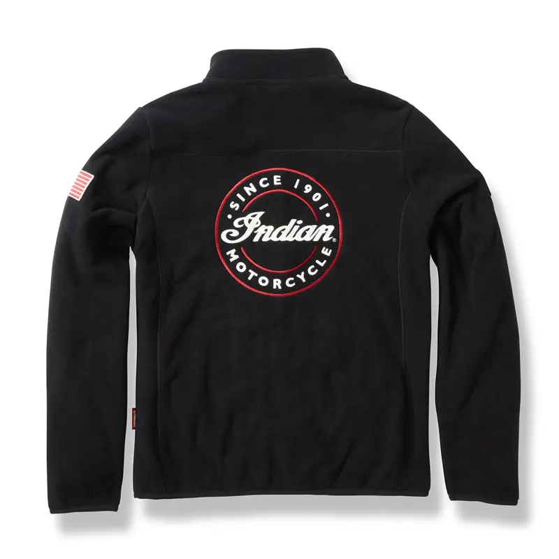 Zip Thru Fleece - Logo Schiena