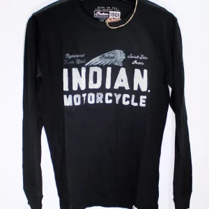 Indian Motorcycle -Long Sleeve Shirt - Taglia S