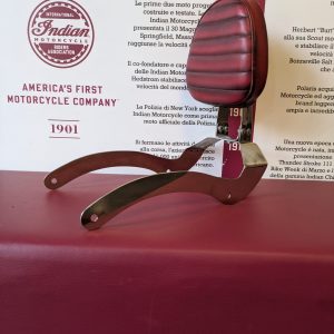 Schienale Indian Scout Fisso cromato
